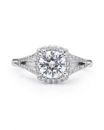 Beautifully Refined Engagement Ring