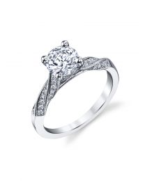 Romantic Elegant Engagement Ring