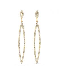 18K DIAMOND EARRINGS