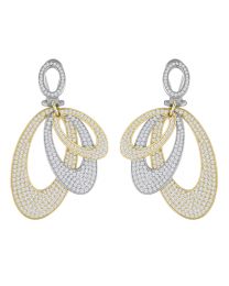 18K DIAMOND EARRINGS
